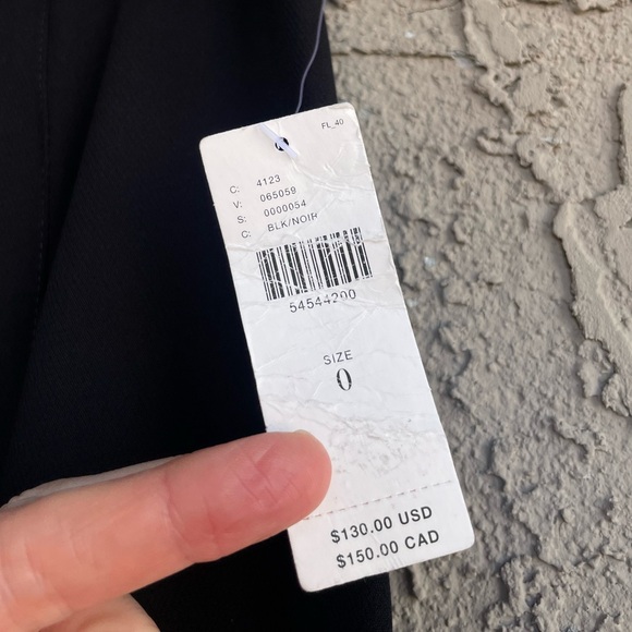 ANTHROPOLOGIE NWT Black Wide Leg Flowy Flounce Flare Pants Zinnia Trousers - Picture 9 of 13